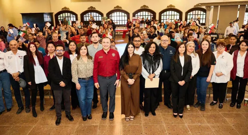 Entrega ITM 250 actas de doble nacionalidad a niñas, niños y adolescentes en Gustavo Díaz Ordaz