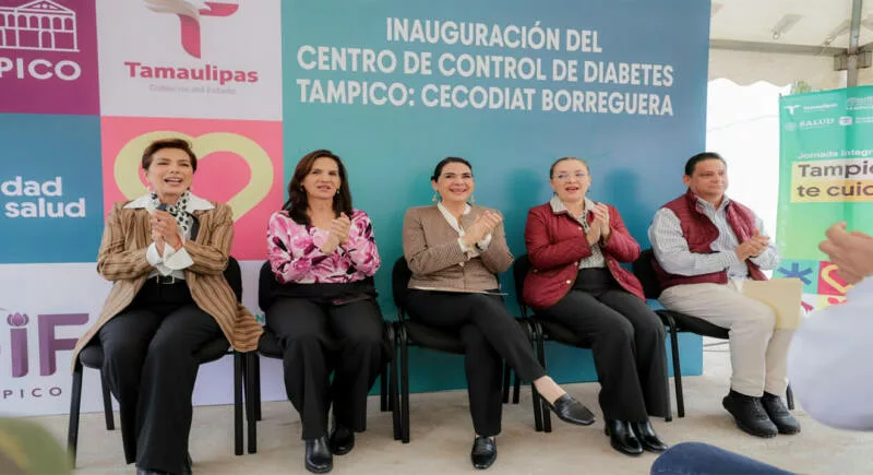 Mónica Villarreal inaugura segundo Centro de Control de Diabetes en la Colonia Borreguera