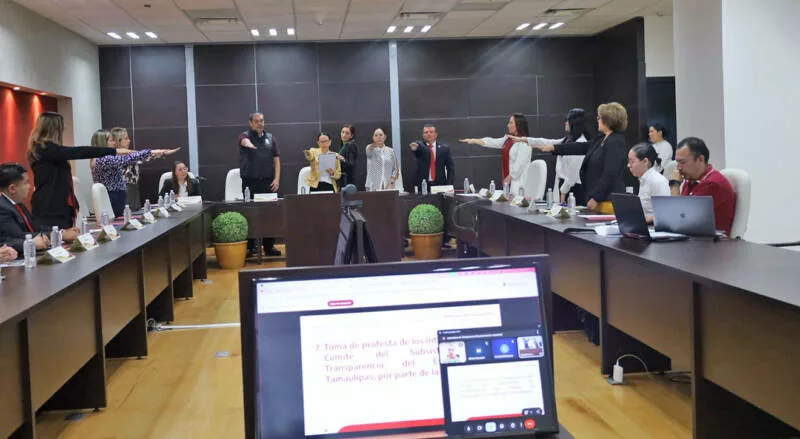 Instala Tamaulipas el Comité del Subsistema de Transparencia