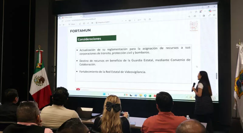 Sostiene reunión de trabajo SESESP con enlaces municipales sobre aplicación de recursos FORTAMUN 2026