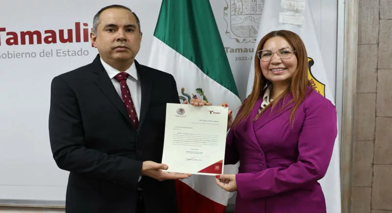 Secretaría de Finanzas fortalece la atención de la Oficina Fiscal en Matamoros con nuevo nombramiento