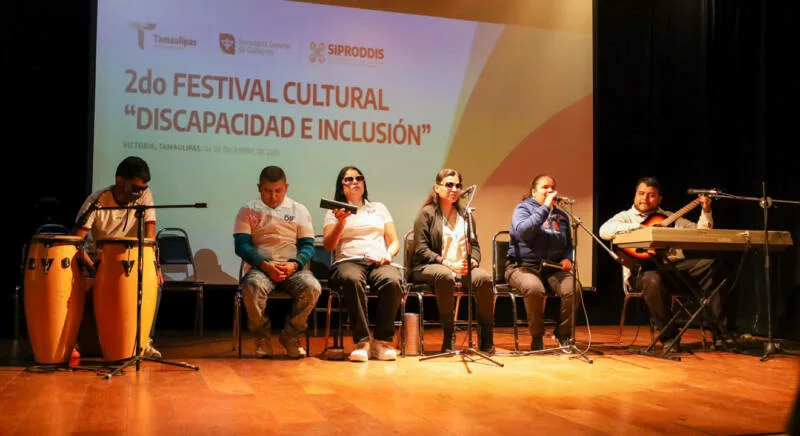 Arte y diversidad brillan en el 2° Festival Cultural por la Inclusión en Tamaulipas