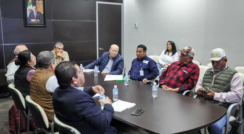 Refuerza Recursos Hidráulicos trabajos de tecnificación en el Distrito de Riego 086