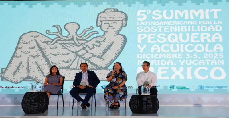 Impulsa Tamaulipas alianzas estratégicas en foro latinoamericano de sostenibilidad pesquera