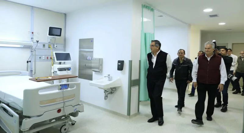Supervisa Américo Villarreal avance y equipamiento del nuevo Hospital General de Ciudad Madero