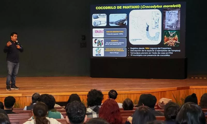 Analiza la UAT interacción humano-cocodrilo en el sur de Tamaulipas