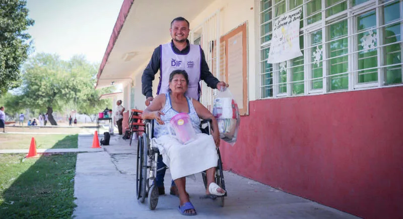 Participa el Voluntariado Juvenil del DIF Tamaulipas en actividades comunitarias