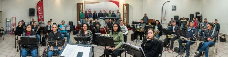 Gobierno de Tamaulipas fortalece a la Banda de Música del Estado con nuevos instrumentos
