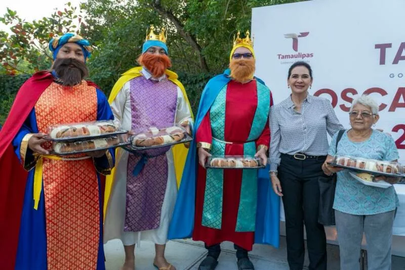 Familias Tampiqueñas disfrutan de la tradicional Rosca de Reyes