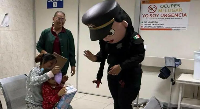 Guardia Estatal convive con niñez de ejidos, hospital y casa hogar