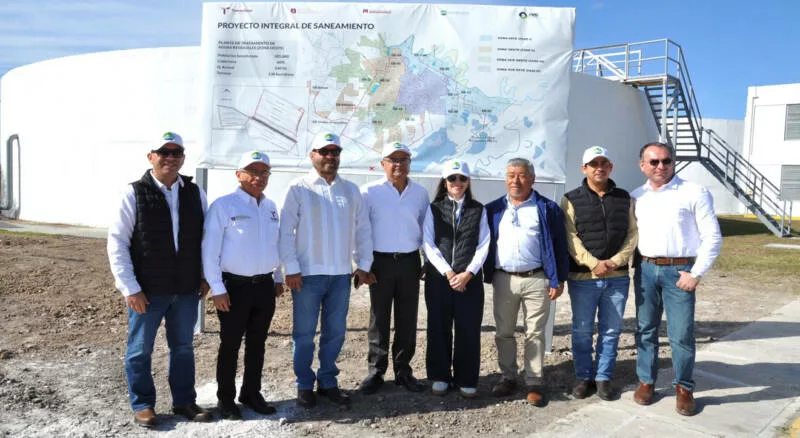 Avanza modernización de la PTAR Oeste de Matamoros