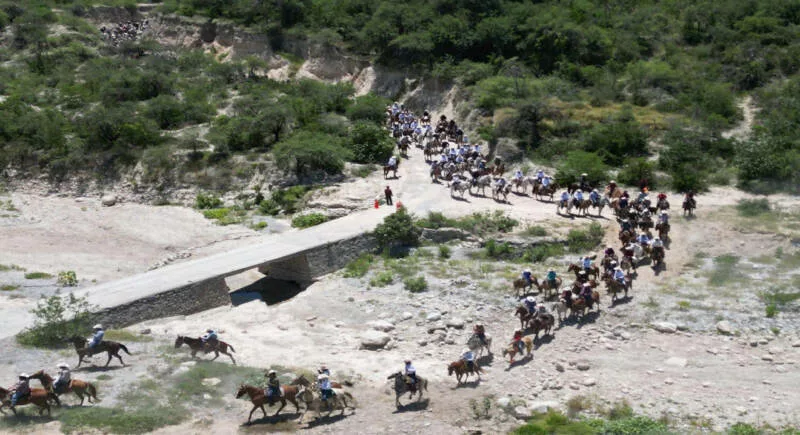 Con Agrupamiento Montado de la Guardia Estatal, SSPT refuerza seguridad en áreas rurales y naturales