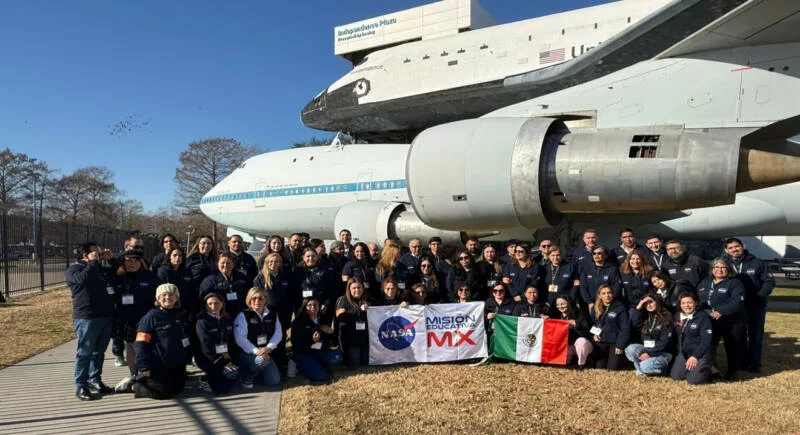 Proyectan docentes a Tamaulipas en conferencia mundial organizada por la NASA