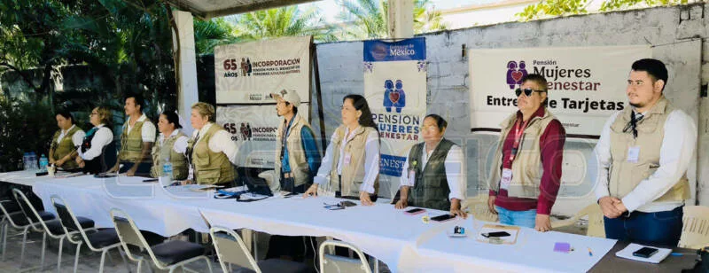 Cumplen compromiso Claudia y Américo