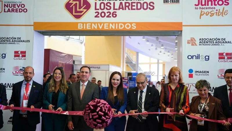 Nuevo Laredo se posiciona como eje binacional del comercio exterior en México