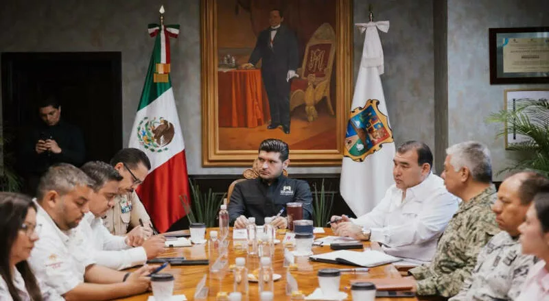 Anuncia Alcalde Beto Granados operativo con Sedena, Marina, y Fiscalía para combatir la extorsión en Matamoros