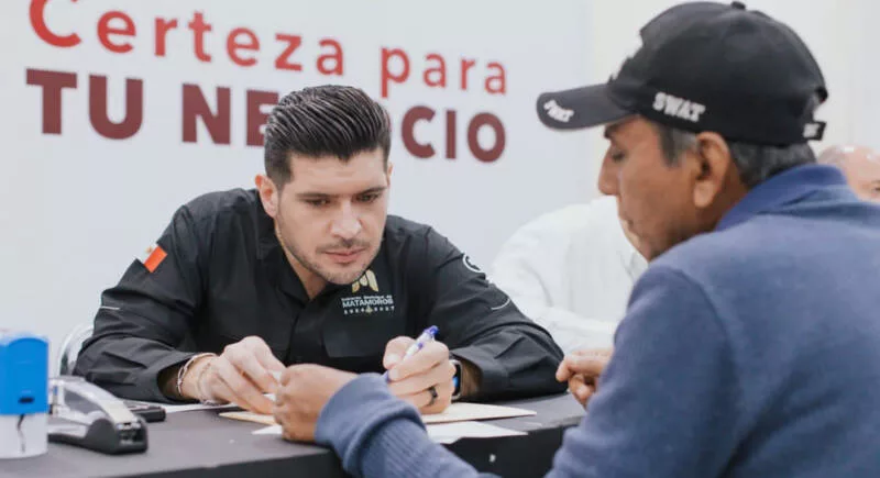 "Trabajamos por la estabilidad y confianza de los negocios que mueven a Matamoros": Beto Granados