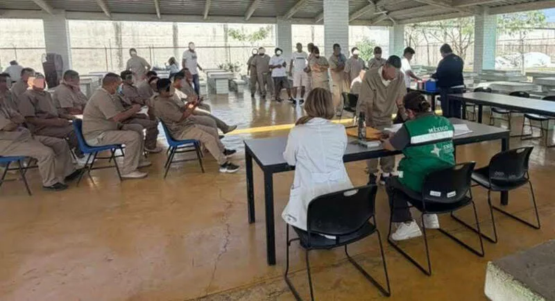 Vacunan a más de 600 PPLs contra el sarampión en el CEDES Altamira