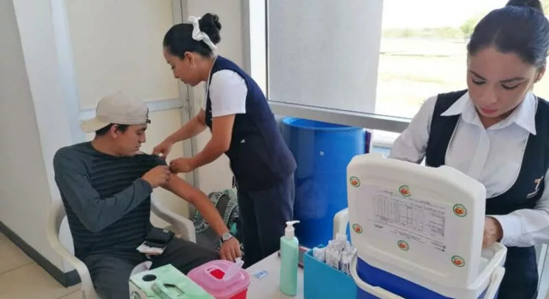 Tamaulipas acelera vacunación contra sarampión