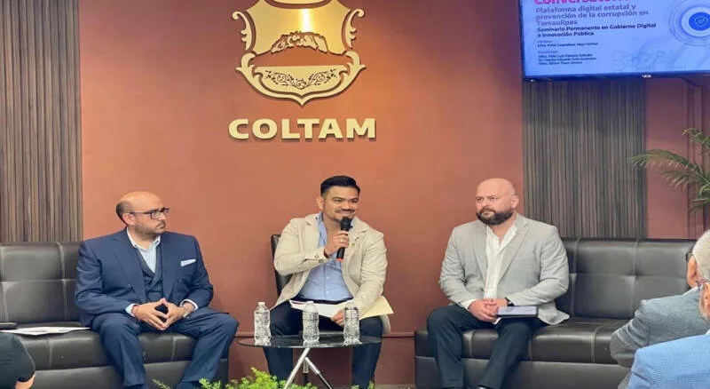 Promueve COLTAM diálogo sobre plataformas digitales y combate a la corrupción en Tamaulipas