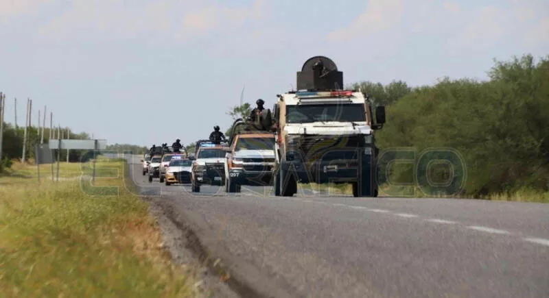 Blindan con seguridad carreteras de Tamaulipas