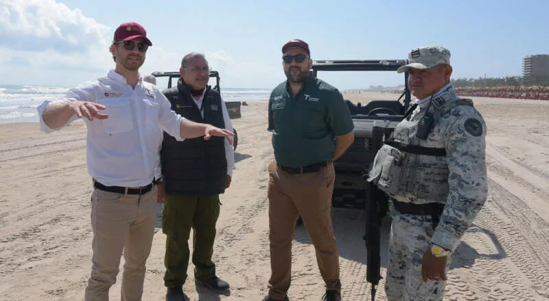 Tras recorridos marítimos, aéreos y terrestres, no se ha detectado hidrocarburos en las costas de Tamaulipas