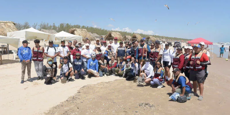 Suma Tamaulipas esfuerzos con Federación y municipios para sanear litoral