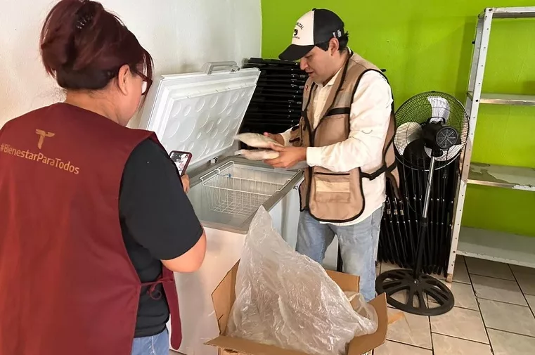 Supervisan correcta distribución de pescado del programa Nutrimar Común