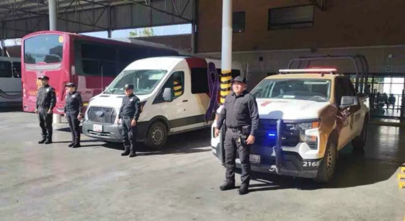 Implementa Guardia Estatal de Género operativo Ruta Segura en Centrales de Autobuses de Nuevo Laredo y Mante