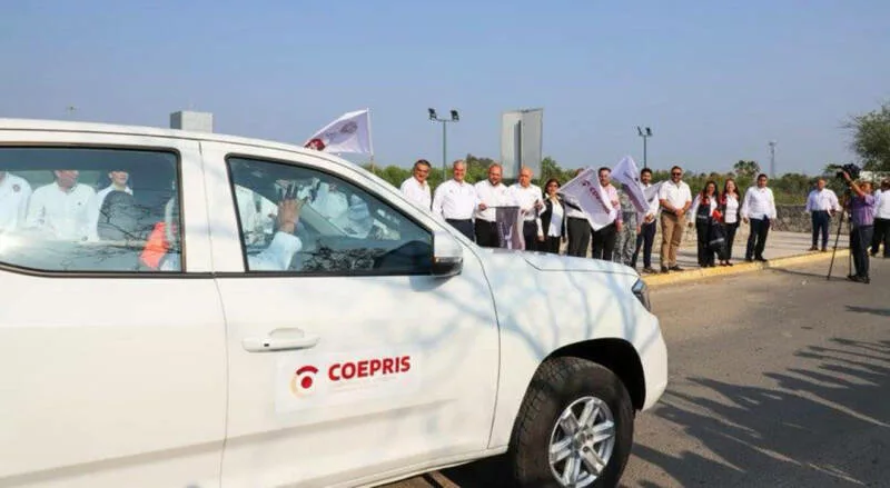 Fortalece gobierno de Tamaulipas parque vehicular de la COEPRIS