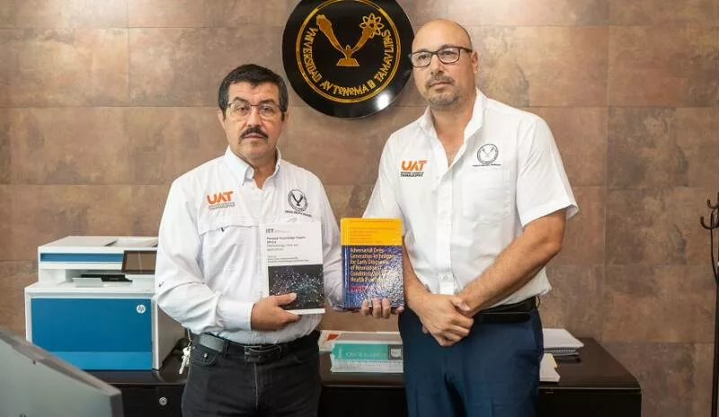 El rector Dámaso Anaya proyecta a la UAT como referente en Inteligencia Artificial en alianza con India