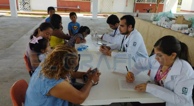 Celebran Jornada de Salud integral a la comunidad de Carvajal