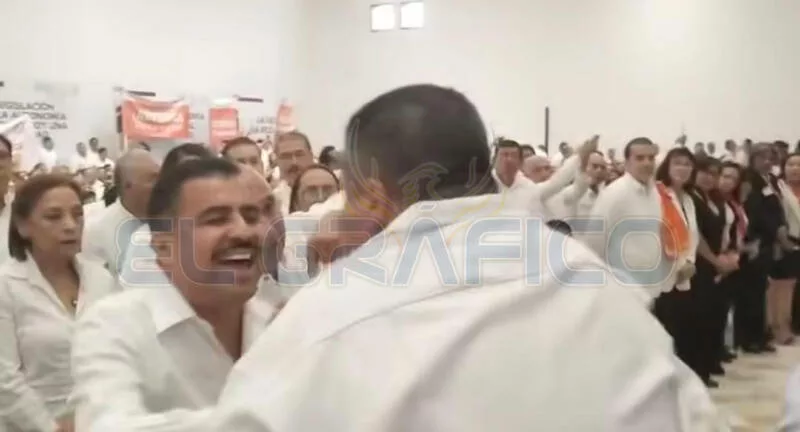 Conato de bronca marca visita de Cepeda a Tamaulipas