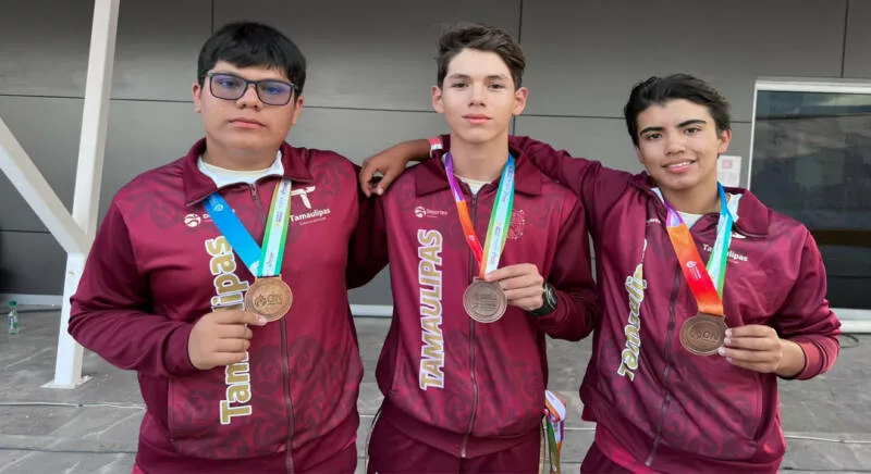 Tamaulipas “se llena” de oro en el tiro con arco femenil de la Olimpiada Nacional