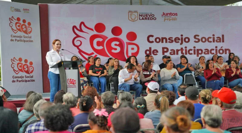 Instala alcaldesa Carmen Lilia Canturosas Consejo Social de Participación y refuerza trabajo comunitario en Nuevo Laredo