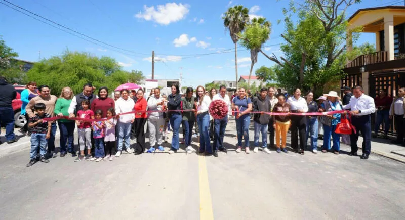Gobierno Municipal transforma con pavimentación las colonias 150 Aniversario, Cavazos Lerma y los Álamos