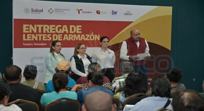 DIF Tampico Sede de la Entrega de Lentes de Armazón en la Zona Conurbada