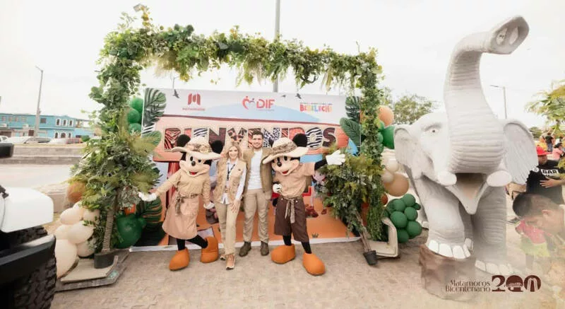 Más de 4 mil asistentes disfrutan del día del niño en DIF Safari