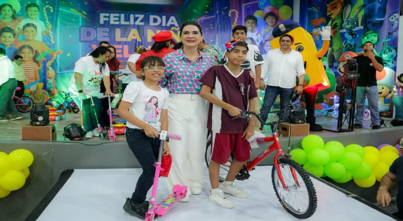 Mónica Villarreal encabeza festejo del Día del Niño con más de cinco mil asistentes en Tampico