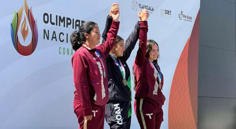 Conquista Tamaulipas 15 medallas en tiro con arco en Olimpiada Nacional
