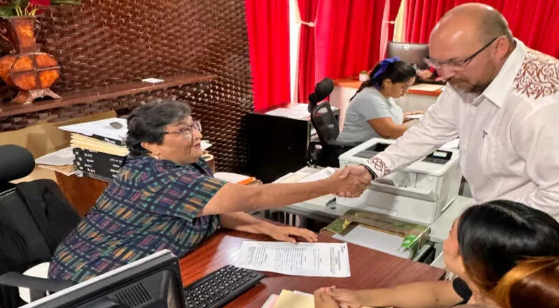 Realiza secretario general de Gobierno recorrido de supervisión en la Oficialía Primera del Registro Civil de Ciudad Madero