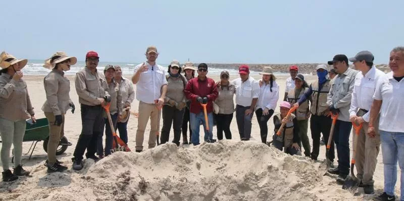 Suma Tamaulipas esfuerzos con la Federación para conservar playas y costas