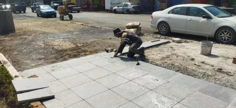 Trabaja Gobierno de Tamaulipas en transformación de la plaza “Héroes de la Independencia” en Ciudad Victoria