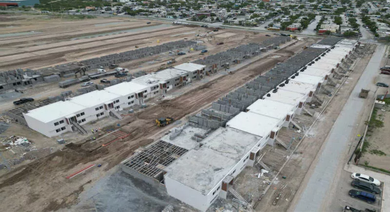 Avanzan Viviendas del Bienestar en Nuevo Laredo con respaldo y coordinación del Gobierno Municipal