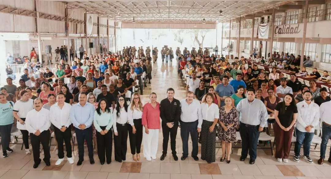 Beto Granados arranca el programa "Ruta Segura, Avanzando por la Educación" en Matamoros