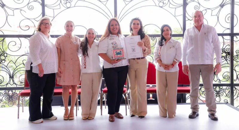 Consolida Mónica Villarreal programa “Hecho en Tampico” con 120 negocios reconocidos