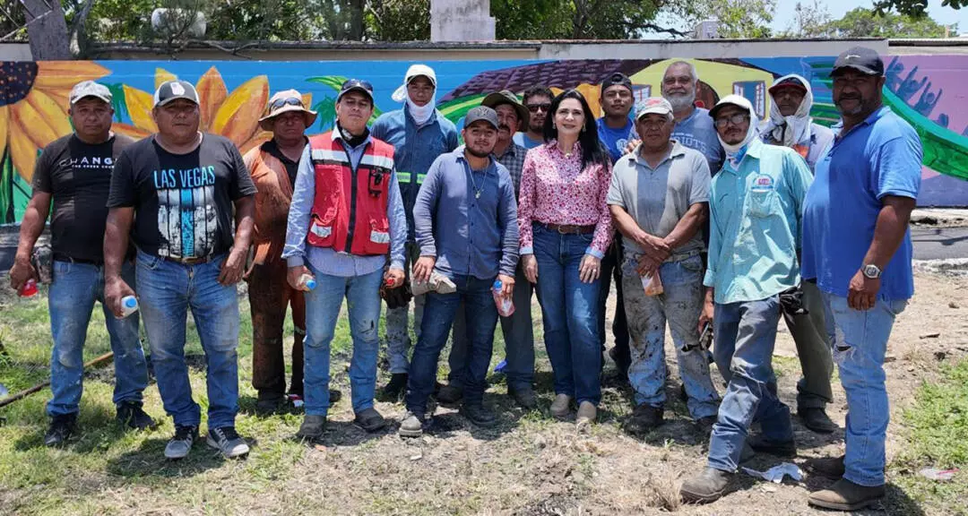 Mejora condiciones laborales y salariales Mónica Villarreal a trabajadores eventuales del ayuntamiento de Tampico