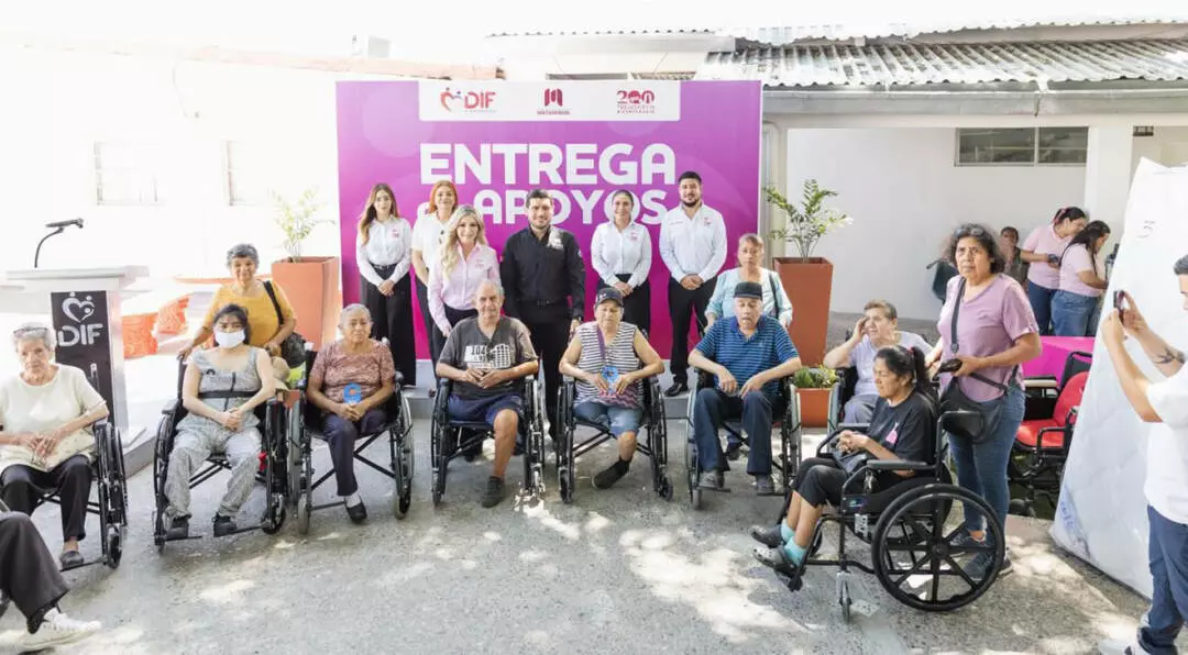 Sistema DIF da respuesta a peticiones de los Matamorenses con la entrega de beneficios a personas vulnerables
