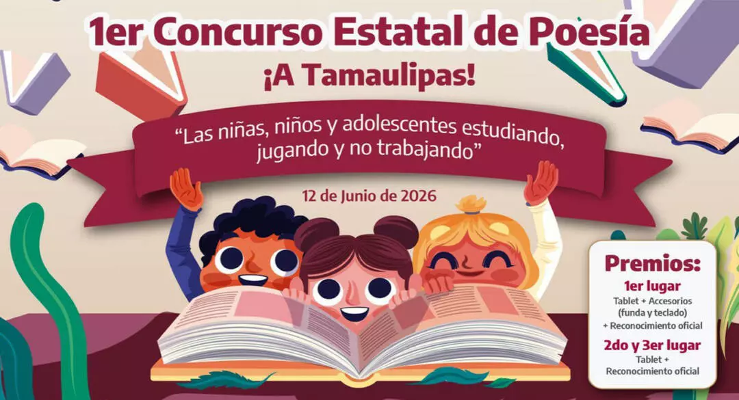 Prepara STPS concurso estatal de poesía para impulsar talento juvenil y prevención del trabajo infantil