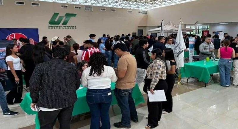 Fortalece UT Nuevo Laredo inserción laboral con Feria del Empleo y Estadías